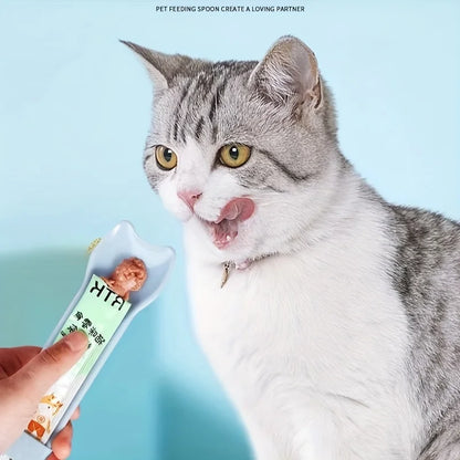 Mess-Free Cat Treat Feeder